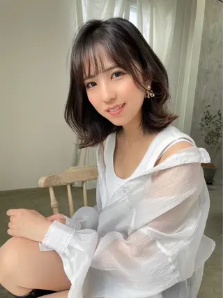 ショート 🌷HANA🌷 烏丸／ボブ.ロングのヘアスタイル
