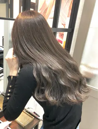 ロング カラー 顔まわり職人🇰🇷 韓国ヘア/KAITOのヘアスタイル