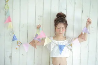 セミロング カラー 店長 奈須 雄紀のヘアスタイル