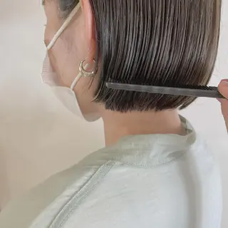 ショート カラー ヤマモト マイのヘアスタイル