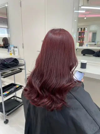 ロング カラー 🤍韓国大人っぽ ベージュMAI🤍のヘアスタイル