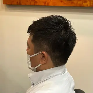 ショート メンズ 久保 美空のヘアスタイル