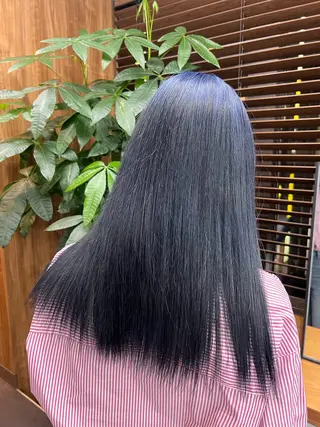 セミロング カラー いろあそび所属・12月限定🉐カット モデル募集🉐のヘアスタイル