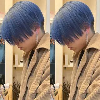 ショート カラー ⭐️横浜ブリーチ特化 美容師 堤涼⭐️のヘアスタイル