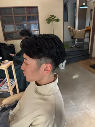 ショート メンズ 鹿児島 TSUBASAのヘアスタイル