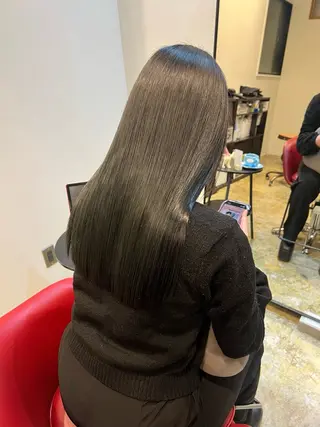 カラー SANA/ツヤカラー /カット大船のヘアスタイル