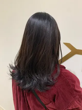 ミディアム カラー 💎K-two名古屋 安田ちづる💎のヘアスタイル