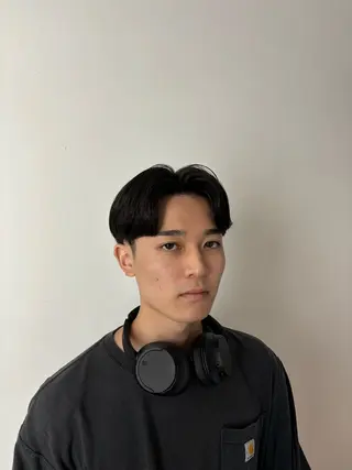 ショート メンズ men's/perm colorDaijuのヘアスタイル