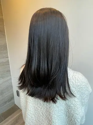 カラー Hair salon　Sui所属・コテ巻き風パーマ 暖色カラー/伊藤菜月のヘアスタイル