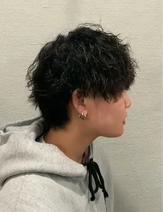 ショート メンズ/ケアパーマ /hayashiのヘアスタイル