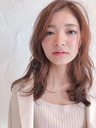 ロング カラー tocca八王子 AYAKAのヘアスタイル
