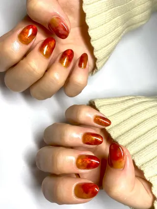 ネイル 0203ムニムサン 💙Airiのネイルデザイン