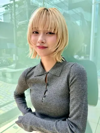 ショート ルカ/ レイヤーカット🍓のヘアスタイル