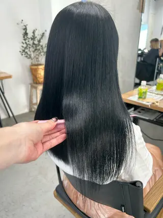 ロング カラー 韓国/ハイトーン/ ボブ🎀MIKU🎀のヘアスタイル