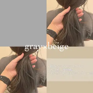 セミロング カラー レイヤー/艶髪 🇰🇷Ryotaのヘアスタイル