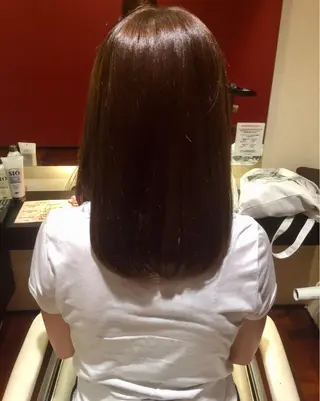 セミロング カラー Renatus店長 金子裕美のヘアスタイル