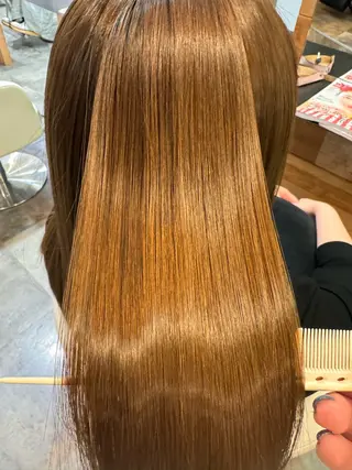 セミロング カラー 髙橋 瀬那のヘアスタイル