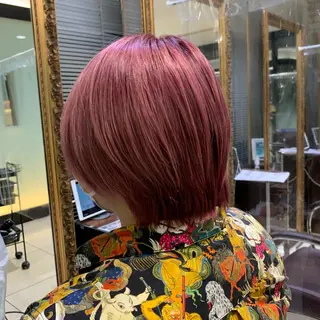 ショート タンバルモリパーマ 礒井メンキのヘアスタイル