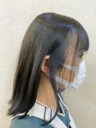 ミディアム カラー SYUYA/パーマ/ マッシュスタイル特化のヘアスタイル