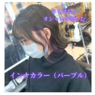 ショート カラー ヘアアレンジ VIM hairおもろまち店のヘアスタイル