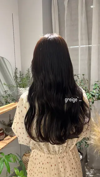 ロング カラー cipre 萌乃のヘアスタイル