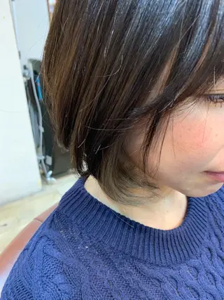 ショート 永田 志織のヘアスタイル