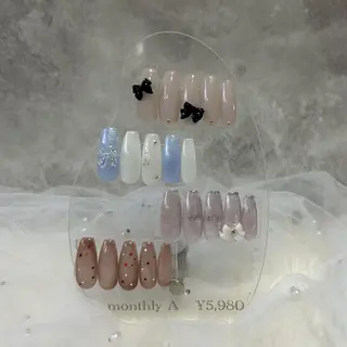 ネイル 🐝TOMO🎀ིྀ 【パラジェル取扱店】のネイルデザイン