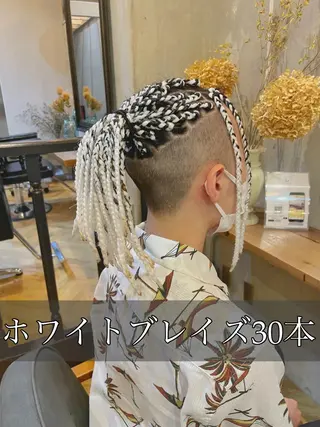 ヘアアレンジ メンズ エクステ指名No.1 【店長】橘田のヘアスタイル