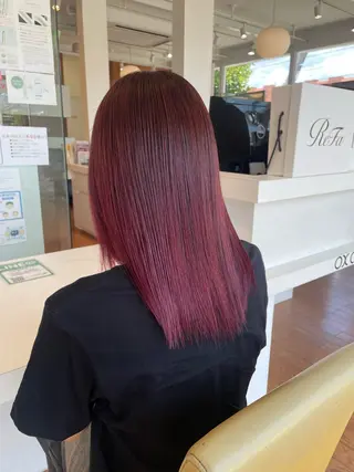 セミロング OXCREATION Yukiのヘアスタイル