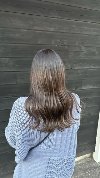 ロング 南草津/レイヤー/ ゴトウのヘアスタイル