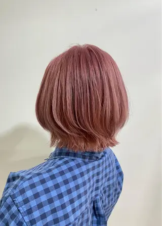 ショート カラー たなか もえなのヘアスタイル