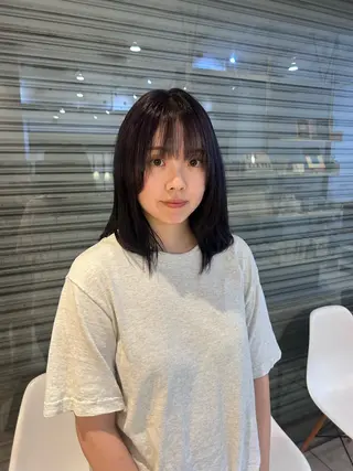 カラー 🤎ayane /カラー・縮毛モデルのヘアスタイル