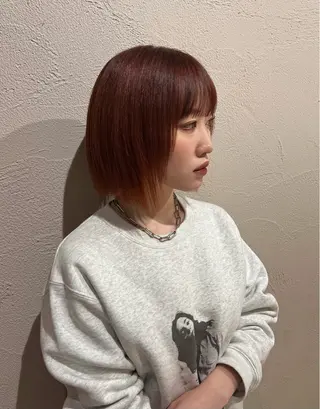 カラー aya / カットカラーのヘアスタイル