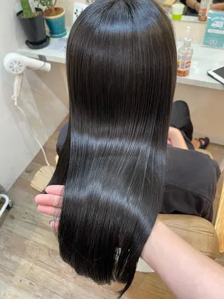 ロング 艶髪とアイラッシュ ❤️関根悠のヘアスタイル