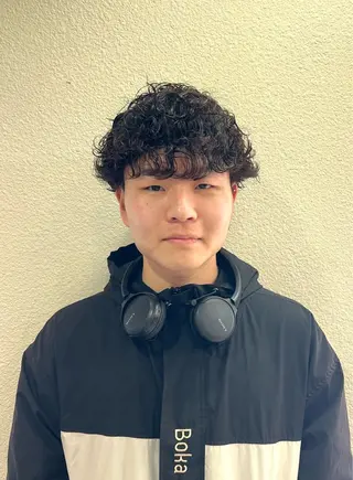 パーマ メンズ 茅ヶ崎パーマ特化/ スパイラル/ハルキのヘアスタイル