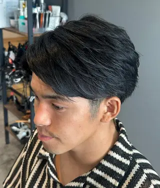 カラー パーマ メンズ Etoile +/ 坂嶋大飛のヘアスタイル