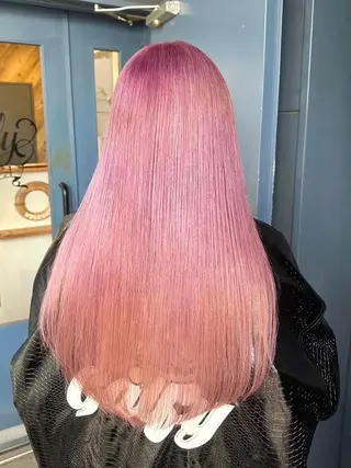 カラー セミロング プチプラ&ハイクオ リティ✰Lilly✰のヘアスタイル