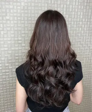 ロング 新宿メンズパーマ ヨモギダのヘアスタイル