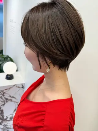 ショート CALME by bougie ENAのヘアスタイル