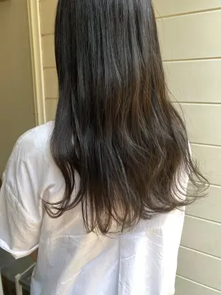 ロング カラー パーマ ヘアアレンジ メンズ キッズ ネイル マツエク・マツパ Uil所属・インナーカラー/ KANAのヘアスタイル