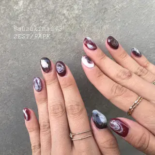 ネイル 【似合わせ提案】鈴木 舞のネイルデザイン