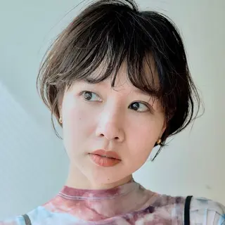 ショート enx天王町店 伊藤 愛央のヘアスタイル