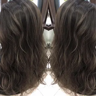 ロング カラー 寺内 紳悟のヘアスタイル