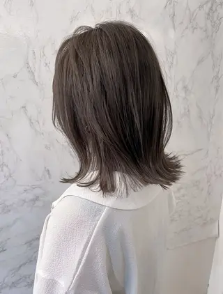 ミディアム ☆ハイトーン口コミ◎ WiLL/京橋のヘアスタイル