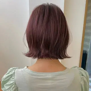 ショート ボブ｜韓国｜美髪矯正 ｜amika🌙のヘアスタイル