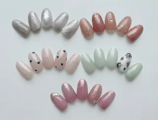 ネイル 冨田 茉優のネイルデザイン