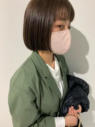 ショート カラー ANY／SUE 千葉パーマのヘアスタイル