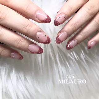 ネイル Nails MILAURO所属・MIYUKI /大人シンプルネイルのネイルデザイン