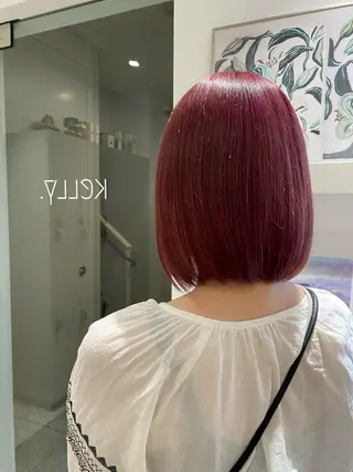 ミディアム カラー ヘアアレンジ 🫶MIYAZATO RAN🫶のヘアスタイル