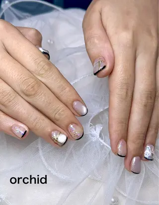 ネイル orchid ♡オーキッドのネイルデザイン
